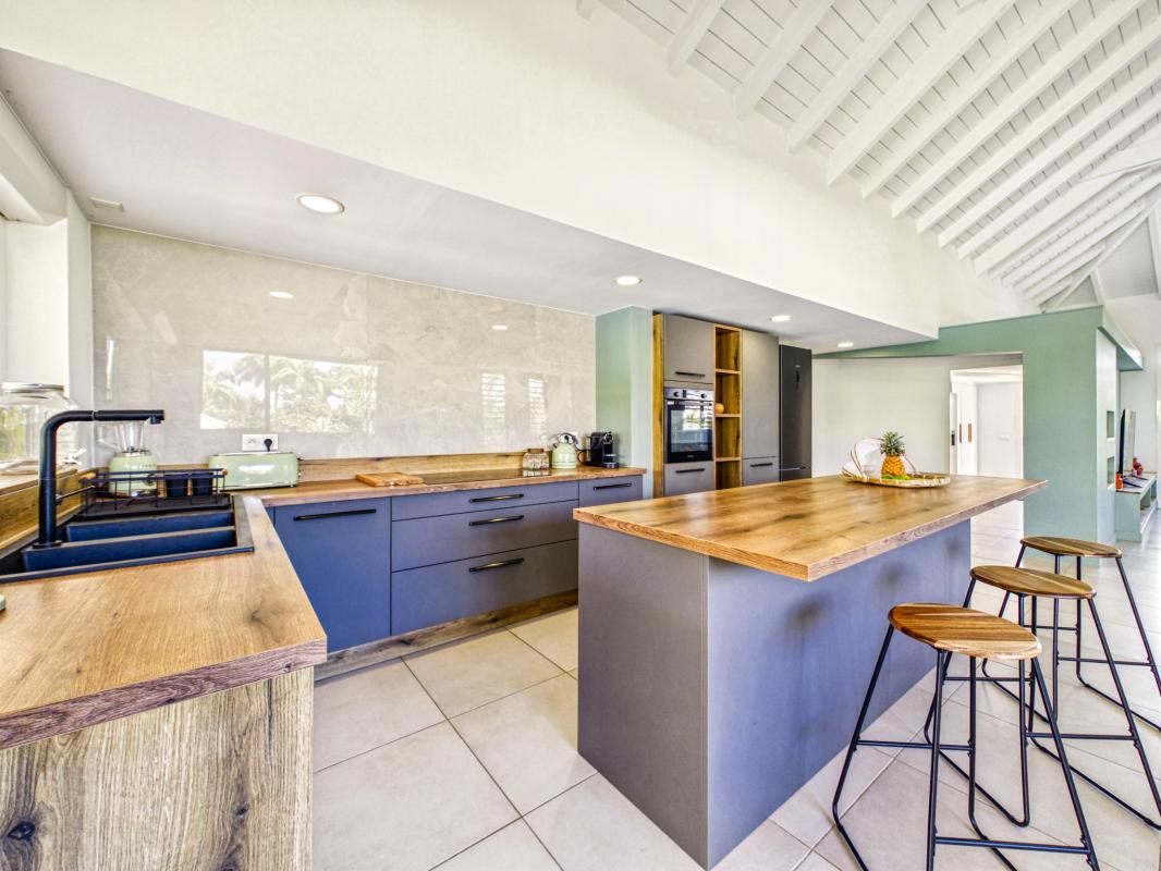 12.Location villa 10 personnes piscine saint François Guadeloupe